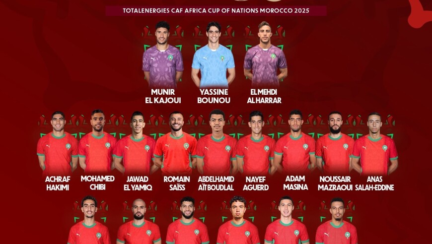 摩洛哥队非洲杯大名单：阿什拉夫领衔，卜拉欣、马兹拉维入选