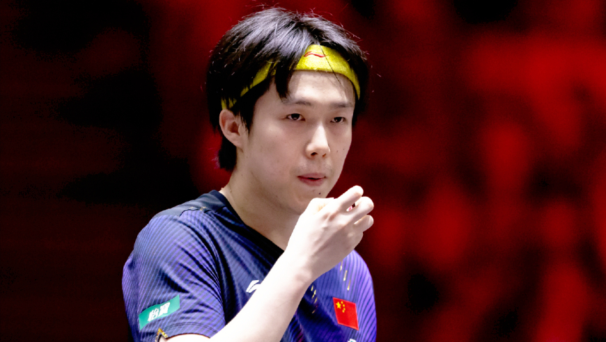 王楚钦顶住压力！连扳4局逆转小勒布伦，晋级大满贯决赛争冠军