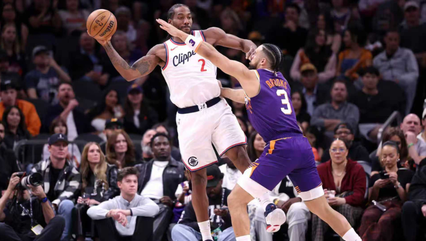 没太发力！莱昂纳德25+8+5集锦 一条龙反击双手炸筐