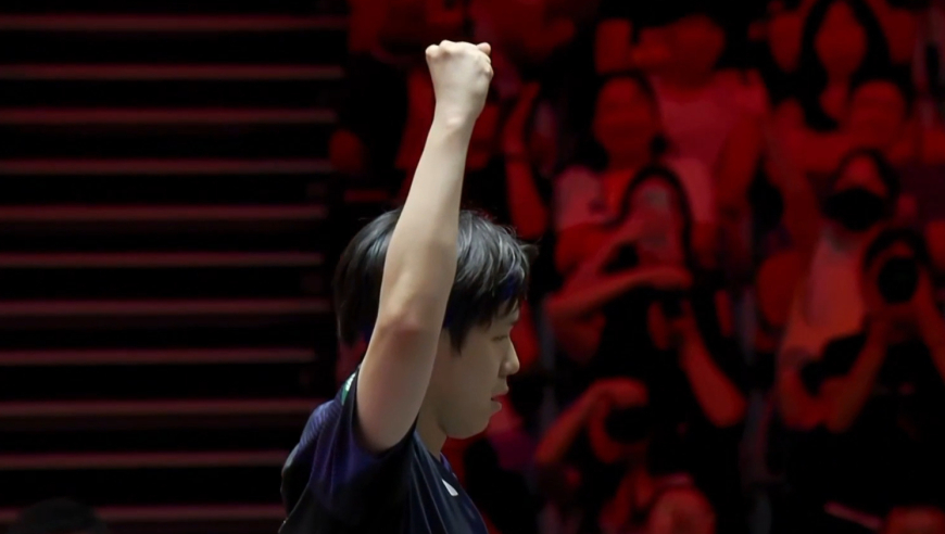 神仙球对决！户上隼辅送上精彩救球 王楚钦回敬无解落点帅气终结