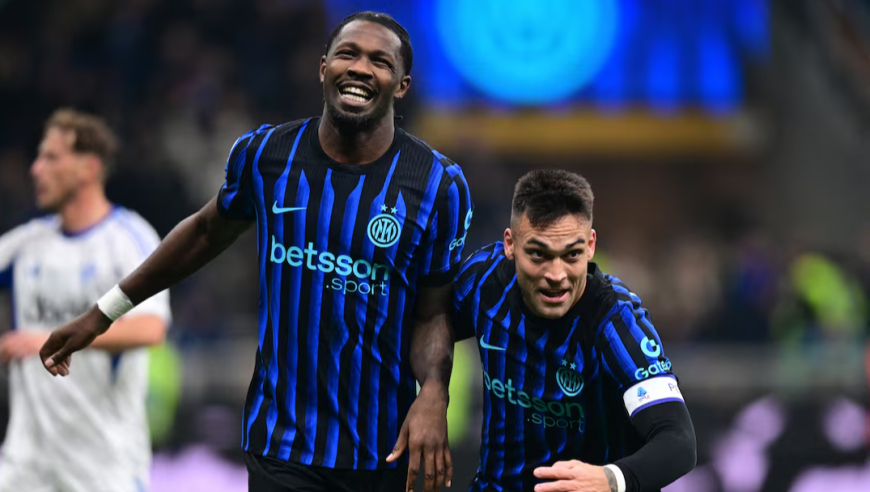 意甲：国米4-0科莫劳塔罗闪击，法布雷加斯执教12场不败被终结