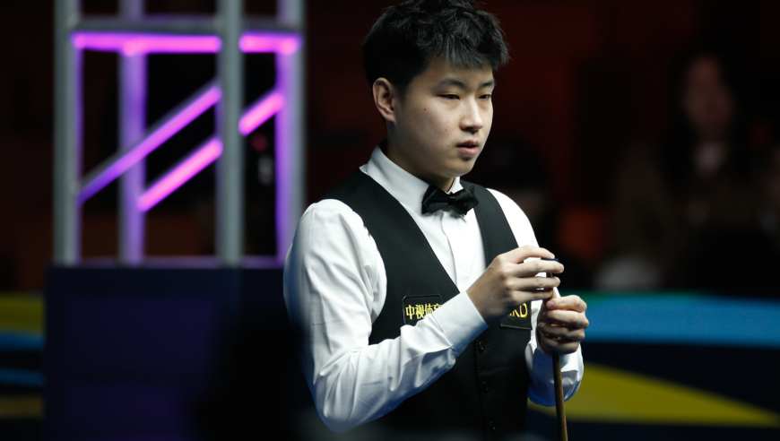 赵心童大战&ldquo;澳洲火炮&rdquo;罗伯逊 豪横长台轻松轰破百