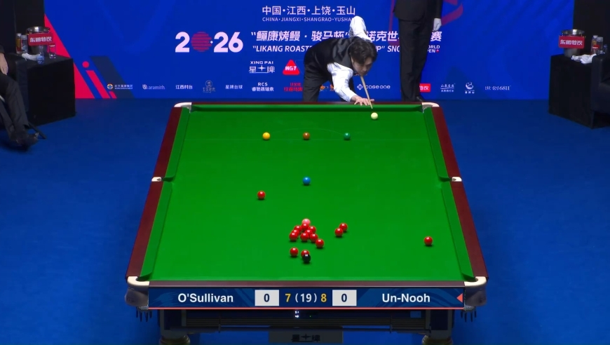 决赛轰单杆147！塔猜亚10-7爆冷逆转奥沙利文，夺世界公开赛冠军