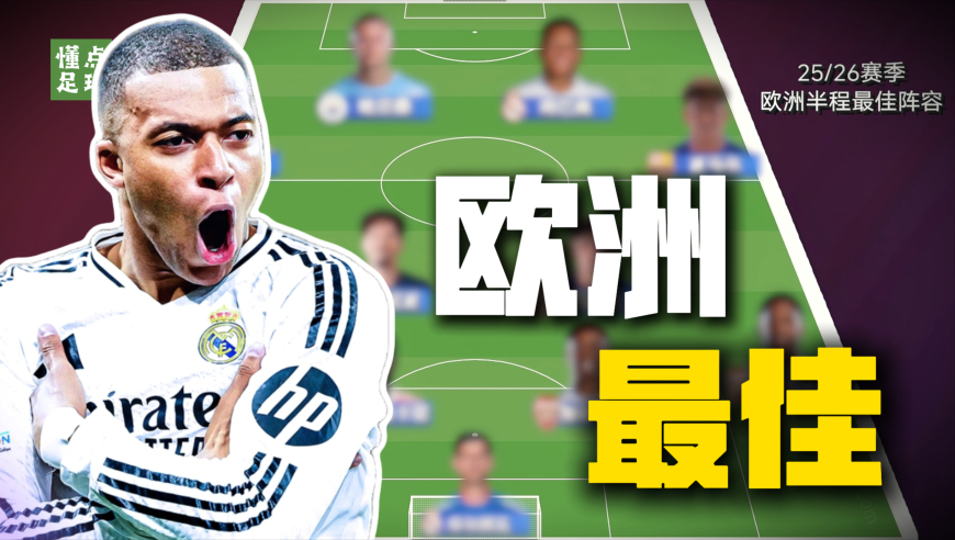 懂点足球 | 五大联赛半程最佳11人出炉！这套阵容你能接受吗？