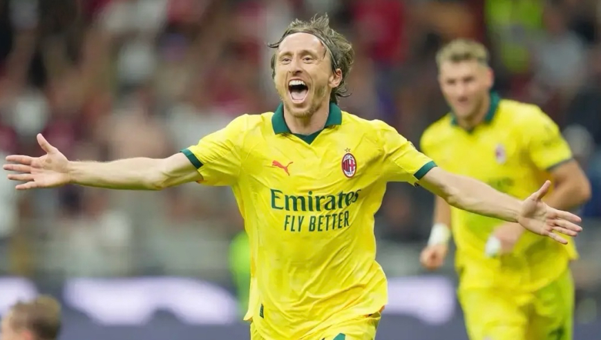 意甲：米兰1-0博洛尼亚 莫德里奇处子球制胜 萨勒马克尔斯助攻