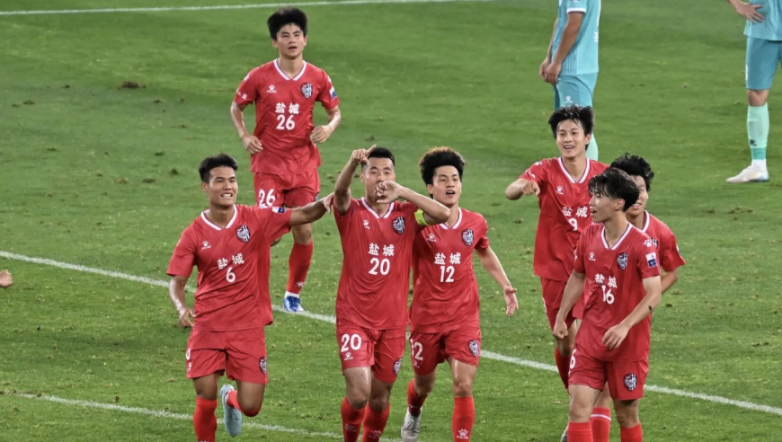 苏超28日进球集锦：盐城轰超级世界波！两场4球，更有千里走单骑