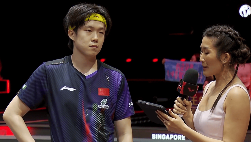 王楚钦：今天赢得非常侥幸&发挥很一般，这就是竞技体育