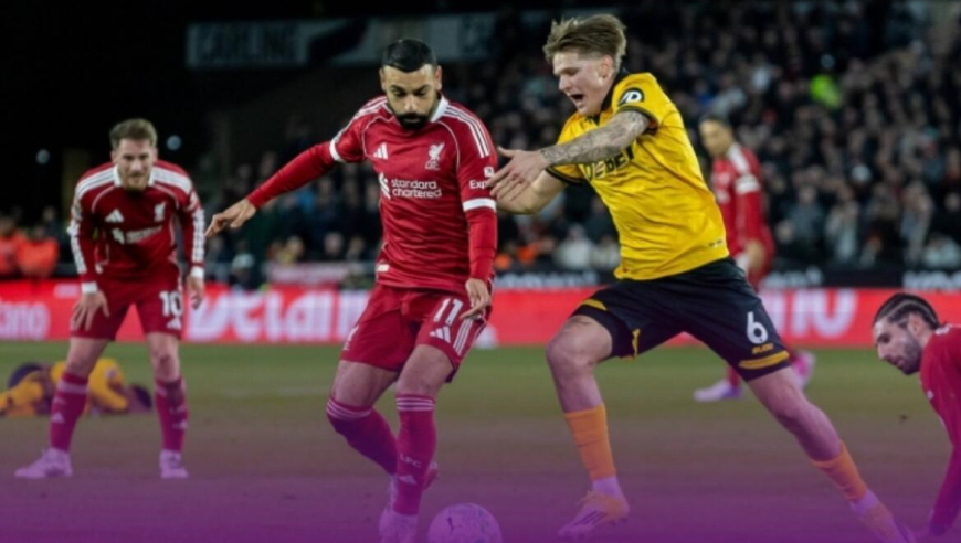 英超-爆冷！利物浦1-2狼队3连胜终结！萨拉赫破门，特林达德绝杀