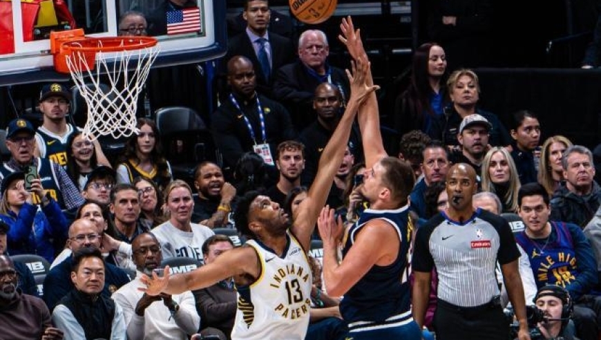 两大核心缺战，约基奇32+14+14完爆步行者双塔，掘金豪取四连胜