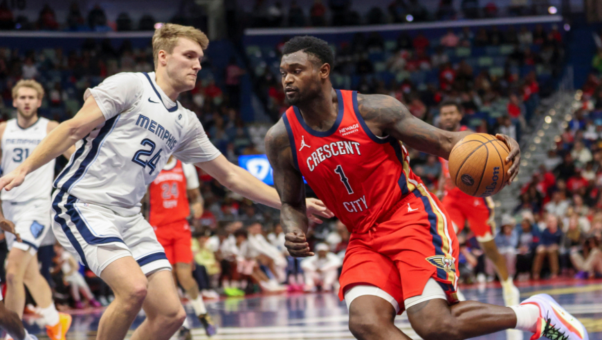 鹈鹕灰熊末节最后时刻神剧情：伊迪两罚一中 锡安砸板绝平拖入加时