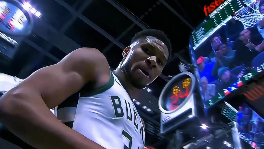 火箭也扛不住！字母哥接连打击火箭防线 助雄鹿两分钟连轰11分