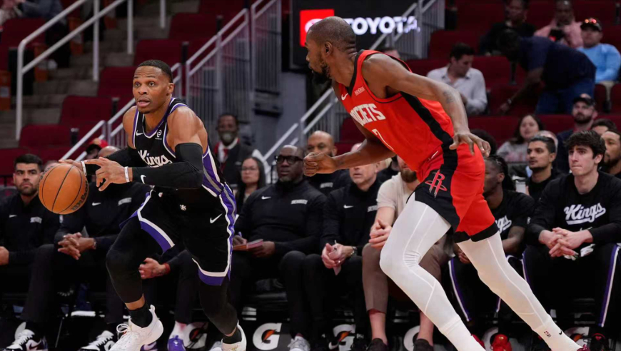 大哥二弟对决！杜兰特vs威少集锦：KD单挑神龟玩大回环