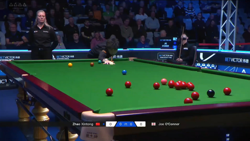 体坛记忆｜苏格兰战神模式，赵心童轰出单杆最高分146