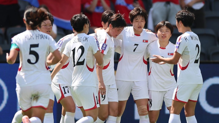 女足亚洲杯：朝鲜5-0横扫孟加拉国 全场22脚射门+3粒进球被吹
