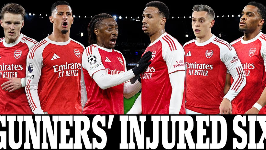 英联杯丢冠后，阿森纳6人退出国家队！