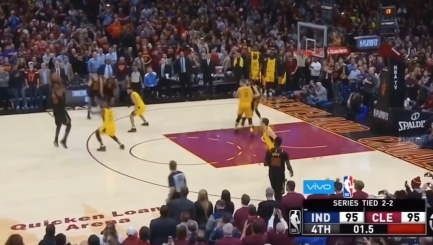 詹姆斯绝杀!重温18年季后赛G5末节决战时刻 