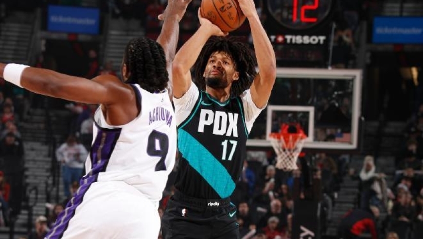 威少20+10难救主，杨瀚森被雪藏后场双枪61分，开拓者送国王4连败