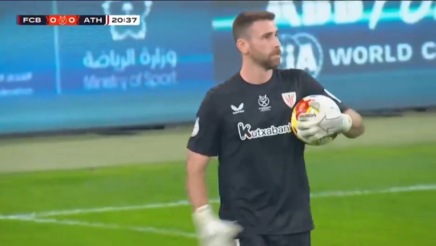 压着打！2分钟速看巴萨5-0进西超杯决赛，毕巴门将暴怒发泄