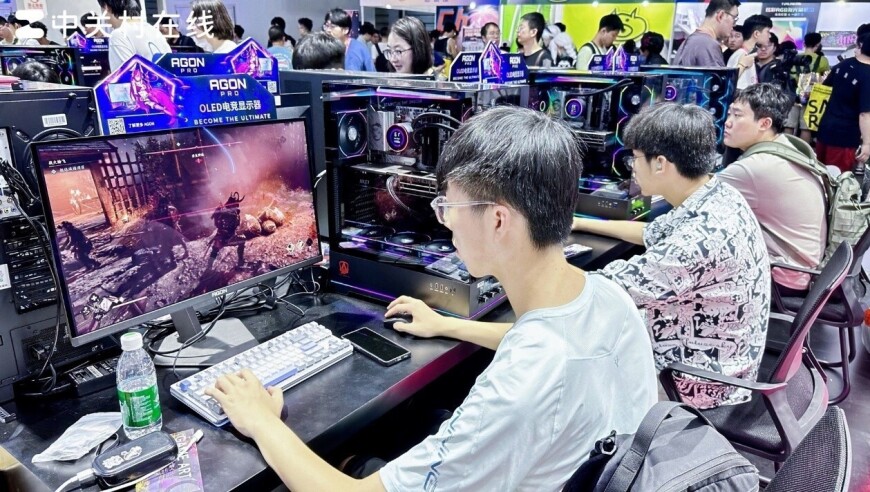 AGON展台首日燃爆ChinaJoy！电竞/3A“两开花”