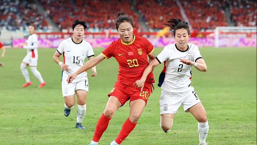 韩国女足VS中国女足首发：王霜、邵子钦坐镇攻击线，张琳艳、唐佳丽替补