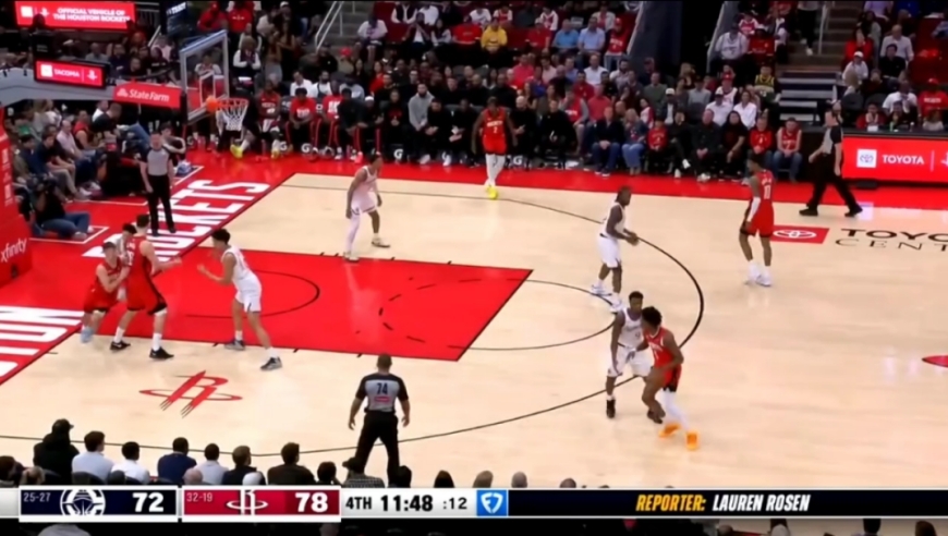 刺激！火箭vs快船决胜时刻：谢泼德关键3分杀死比赛