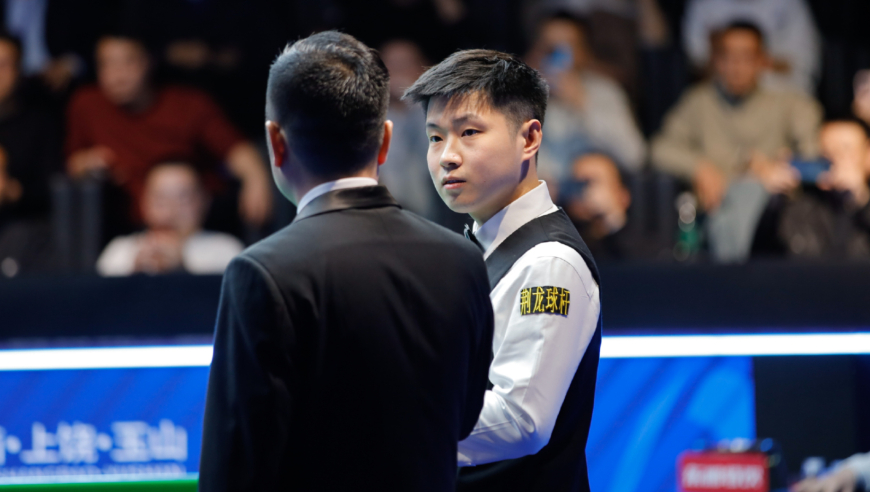 零封晋级无悬念！赵心童5-0完胜业余外卡选手韩富源，晋级64强！