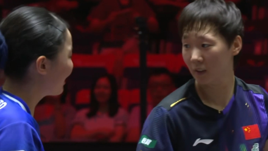 友谊第一！王曼昱获胜没有庆祝而是先询问张本美和伤情令解说大赞