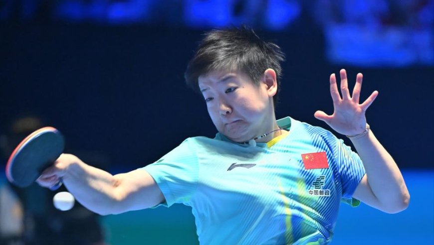 调整能力太强！孙颖莎一度遭迪亚兹压制 随后连拿7分逆转对手太无奈