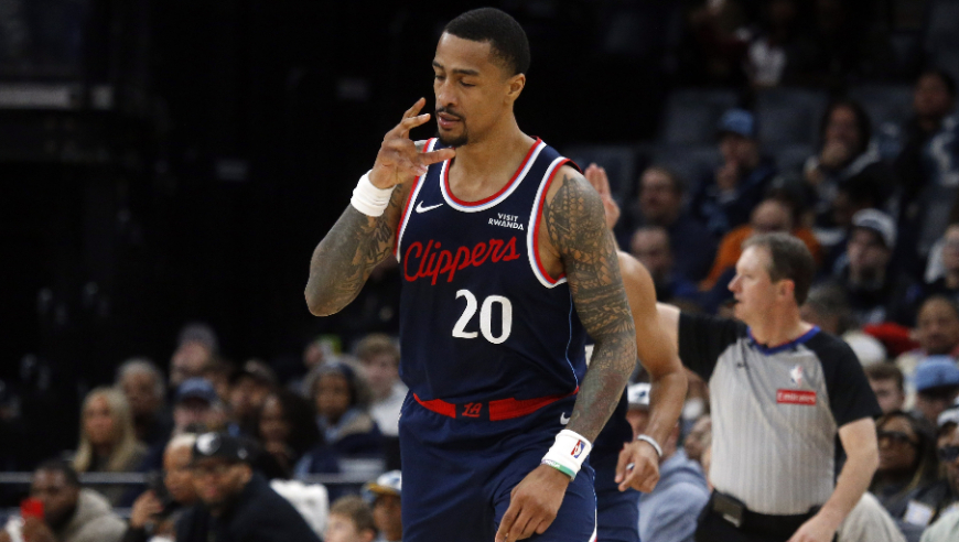 快船110-138惨败公牛 球员评价：柯林斯满分，4人及格，7人低迷