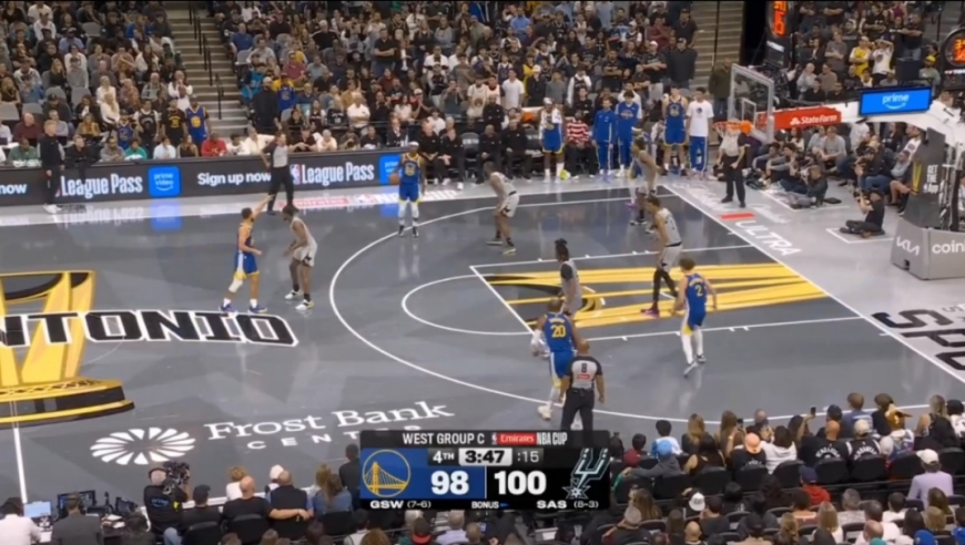 热血沸腾！勇士马刺最后3分钟，库里大杀四方罚球绝杀