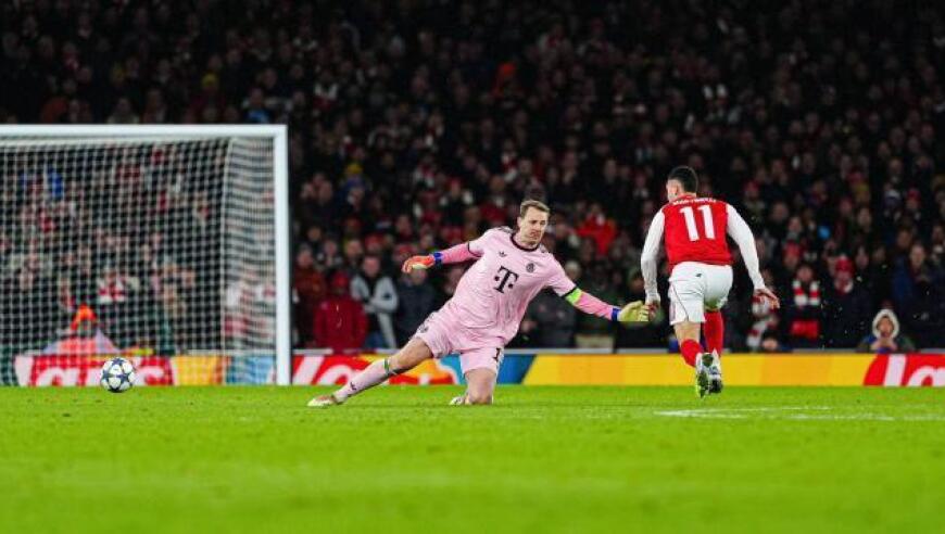 被阿森纳打得心服口服，首败拜仁看到了天外有天