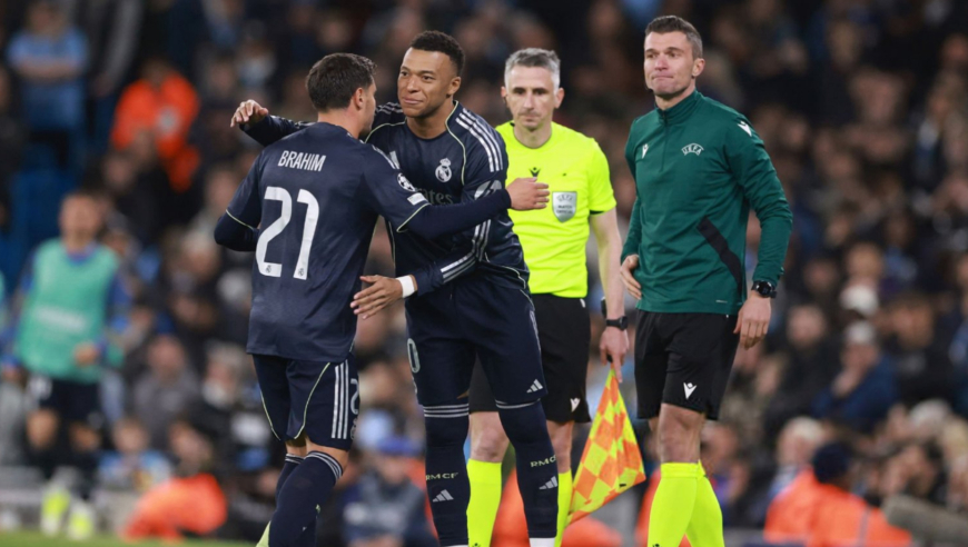 皇马专打罗德里，姆巴佩让10人曼城有过赢球机会｜战术板