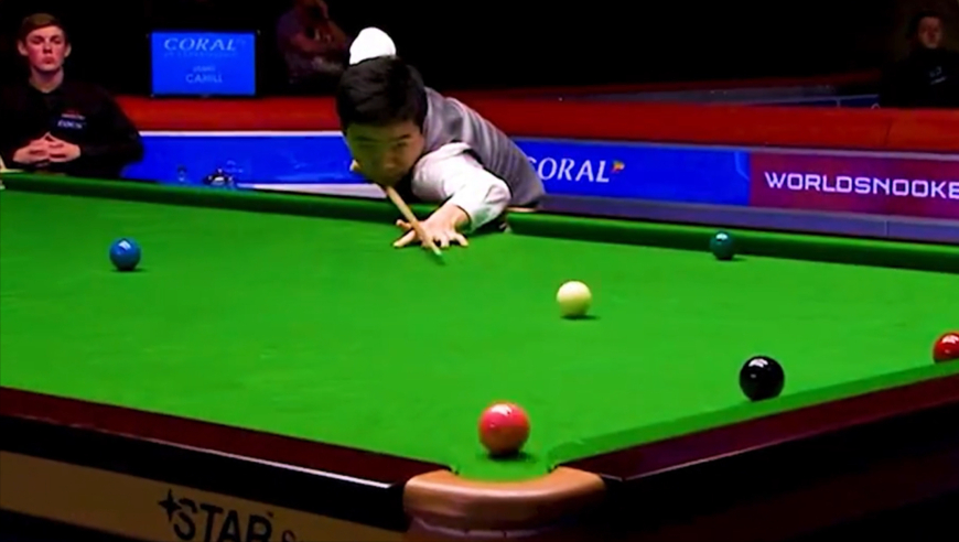 体坛记忆｜卡希尔悔青肠子，绝杀球秀杆法失误，丁俊晖上演史诗级逆转