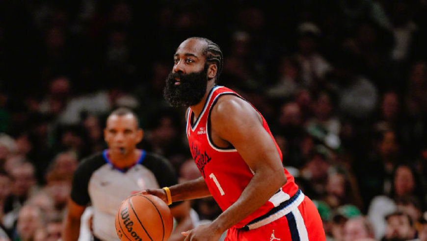 NBA常规赛：快船无缘24分逆转绿军 哈登37+7+8末节18分丢绝平球