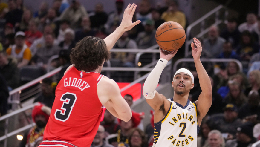 流畅度拉满！公牛步行者最后时刻：内史密斯连中关键球+制胜一防