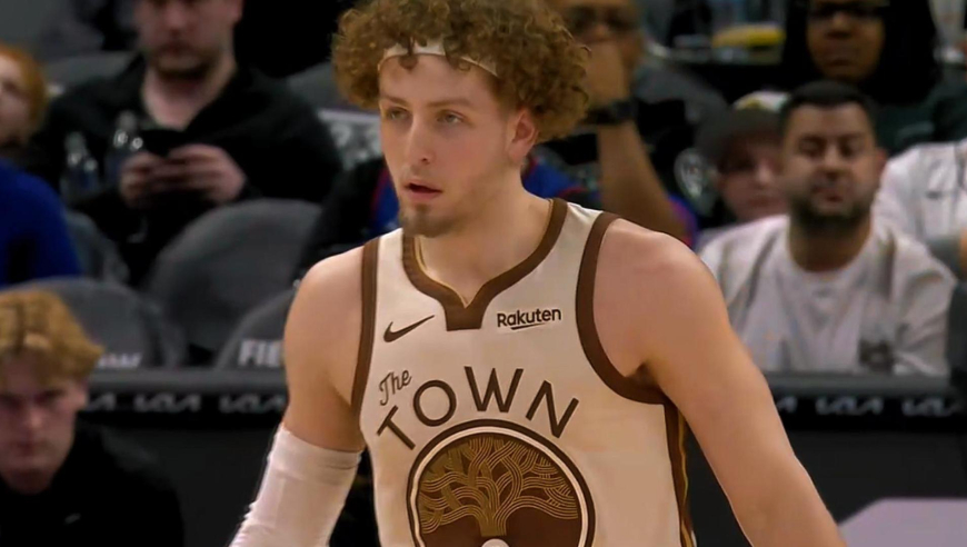 又一个克莱？勇士小将克莱尔联手波杰 一分钟连中三记三分打停活塞