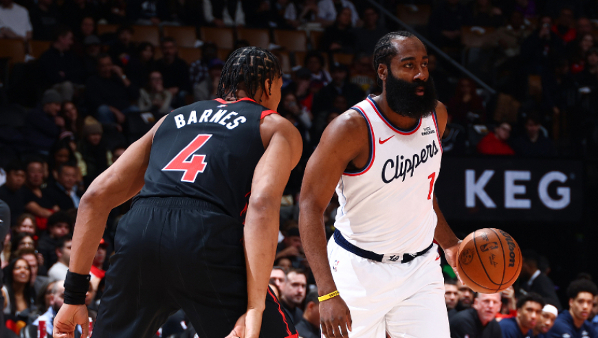 哈登vs猛龙31分10助攻集锦：末节+加时赛连轰16分单核助快船逆转