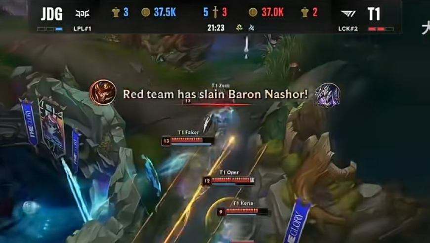 S15全球总决赛：TES VS T1 BO5 可敬的对手