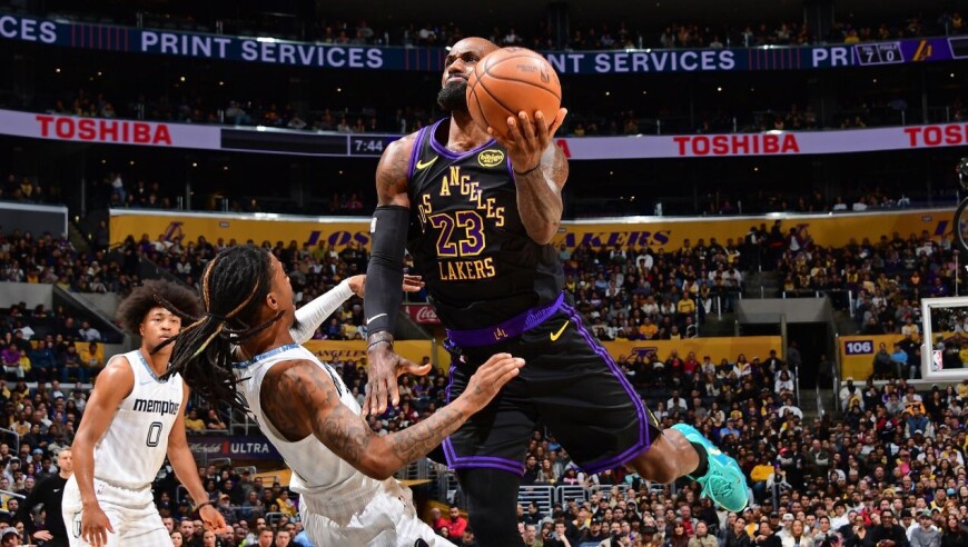 【球星】詹姆斯vs灰熊集锦 全场31分9板6助高效投射率队取胜