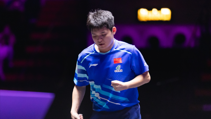 明显涨球！林诗栋vs梁靖崑制胜局全程：关键分强势狂攻直落4局