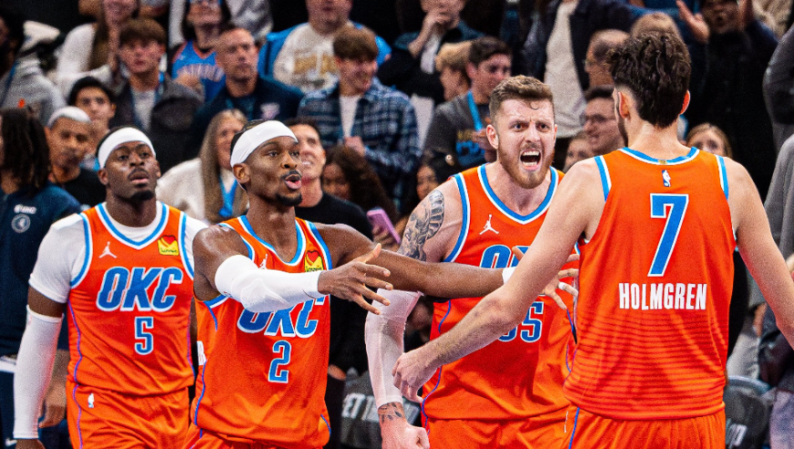 NBA杯八强最新夺冠赔率：雷霆断层领跑 湖人排名第二太阳垫底