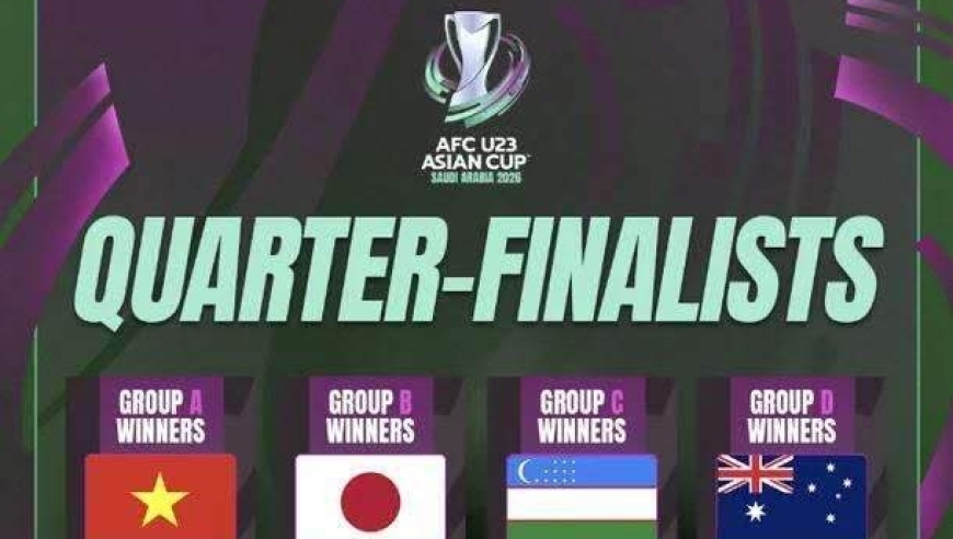 2026亚足联U23亚洲杯8强出炉，韩国约战澳大利亚，中国强碰乌兹
