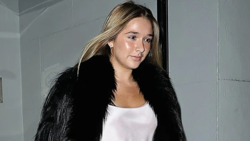 贝克汉姆14岁女儿凌晨现身，满脸油光，贝嫂升级到“夫人”乐得醉醺醺