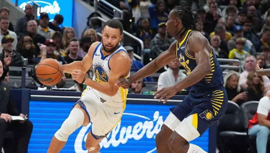 NBA常规赛：勇士送步行者首胜 库里三分16中4内史密斯生涯新高