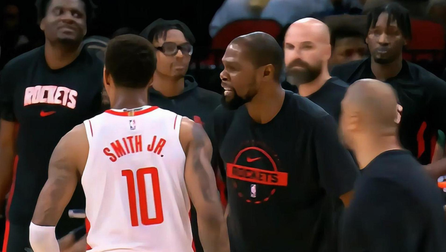 火四疯太夸张了！火箭末节狂轰15-0反超热火全过程 杜兰特都沸腾了