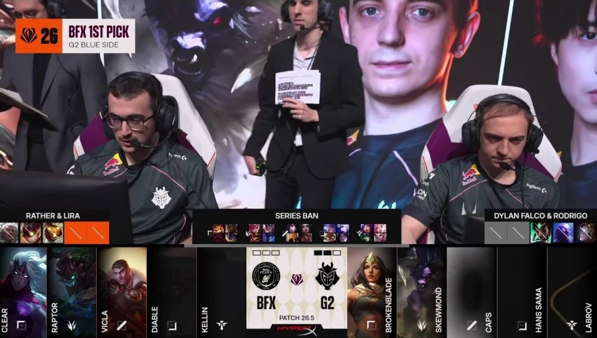 LOL：小Uzi真不如正版Uzi，韩版RNG不敌G2止步八强，打四保一还得看G2战队