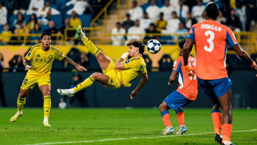 足坛同夜五佳球：菲利克斯亚冠霸气倒钩 丹-伯恩欧冠诡异头槌破门