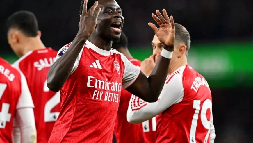 疯狂2-1！阿森纳5分领跑英超积分榜 萨卡两造乌龙建功