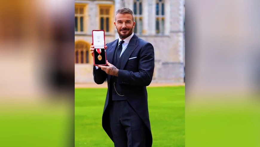 贝克汉姆终于实现贵族梦！正式成为司令骑士 以后得叫他贝爵爷