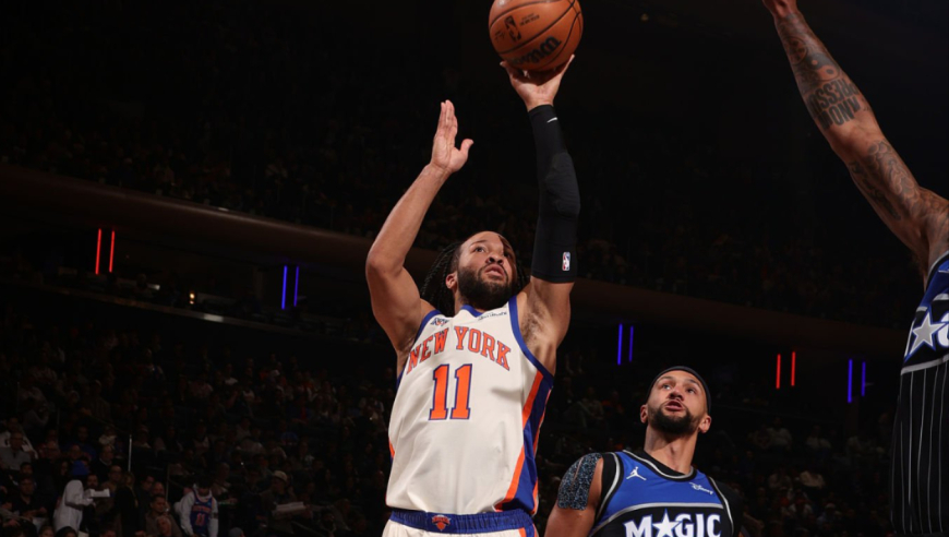 纽约队魂！布伦森砍30分9助掀翻魔术 尼克斯3连胜稳居东部第2
